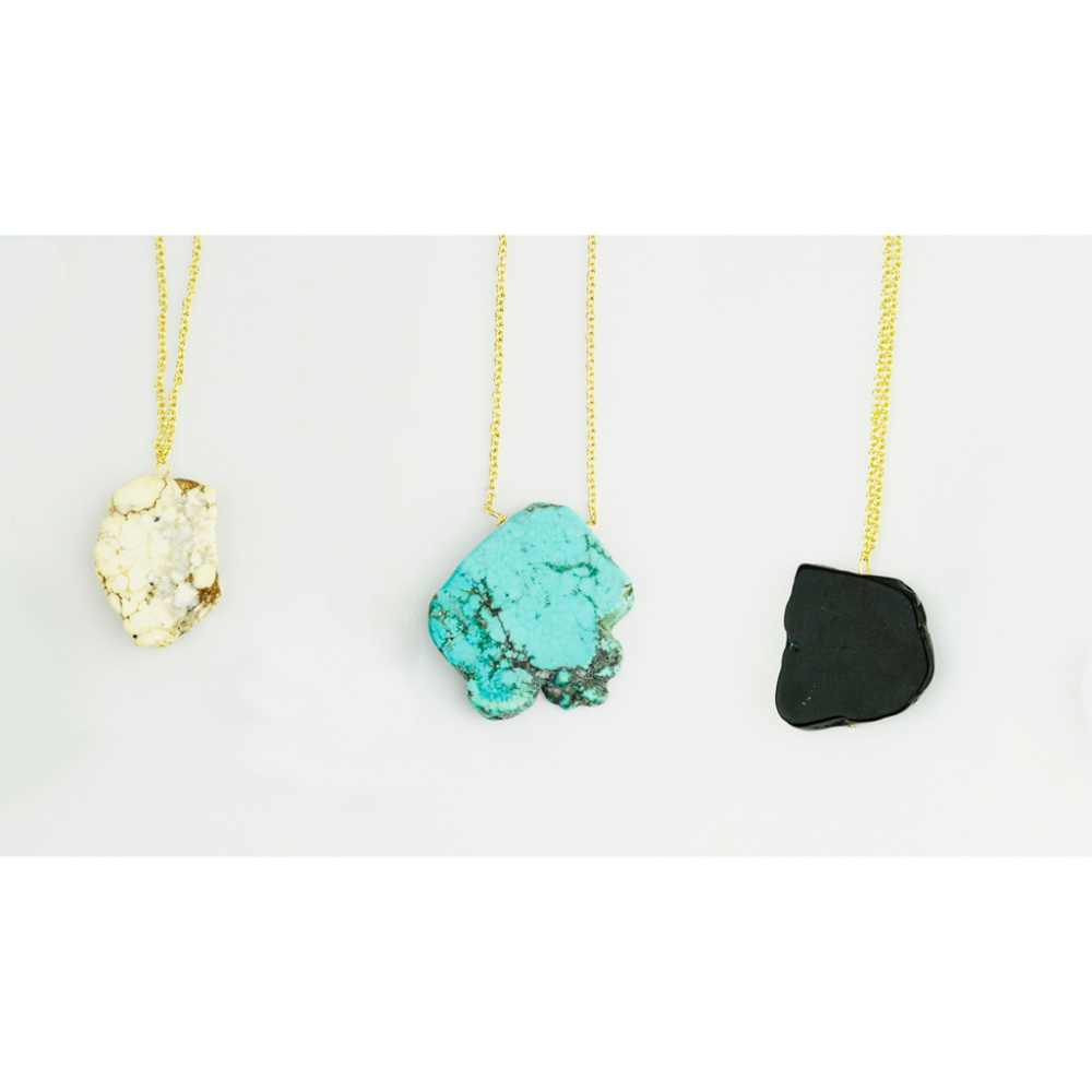 Cassie Necklace - Black — Everly and Ace